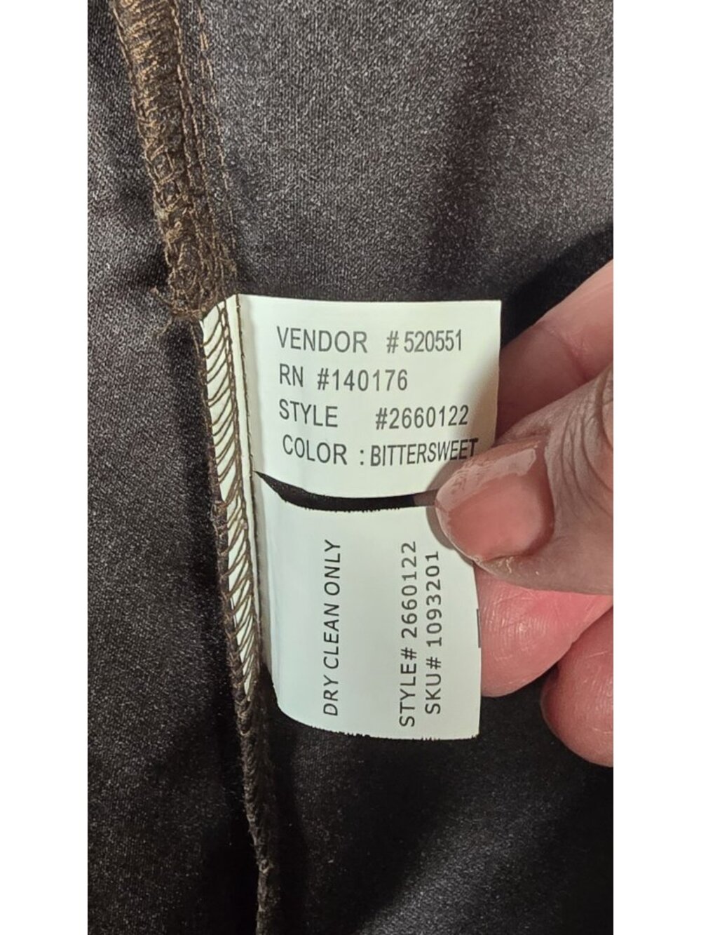 Legacy Falls Faux Leather Pearl Snap Shirt Shacket Rodeo Cowgirl Western Women L - Picture 4 of 13
